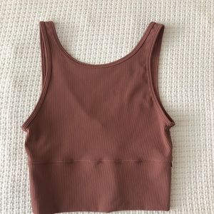 Lululemon Ribbed Power Pivot Tank Top